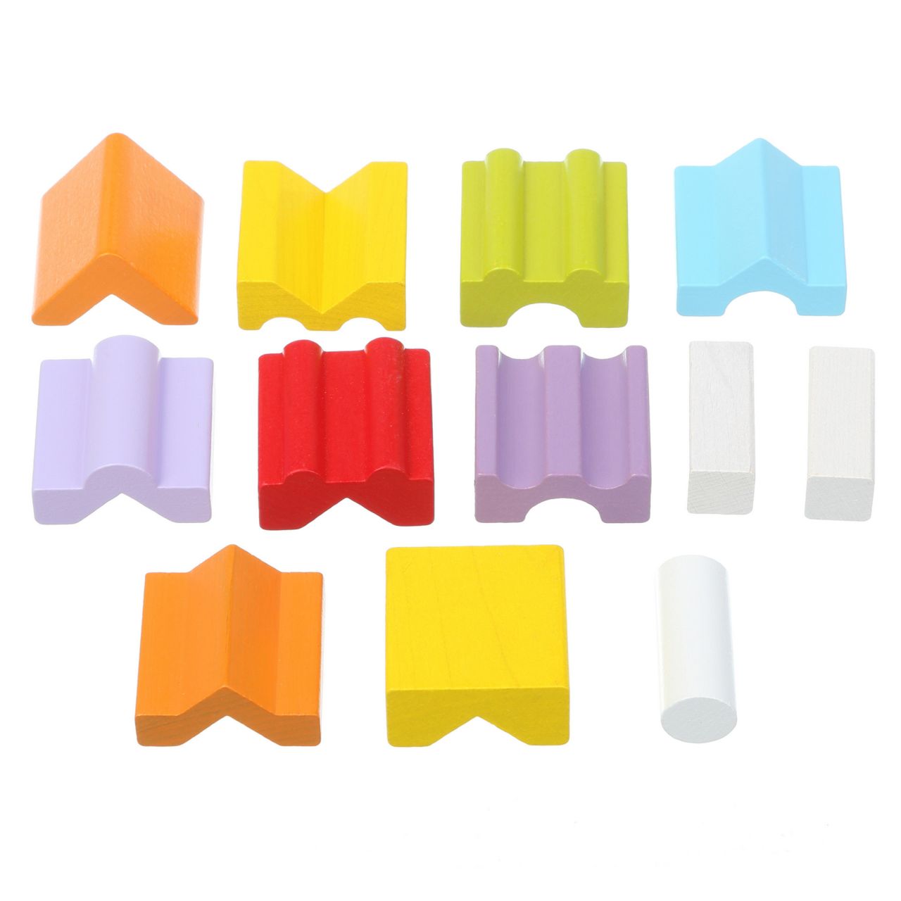 CUBIKA Věž XI - dřevěná skládačka 12 dílů