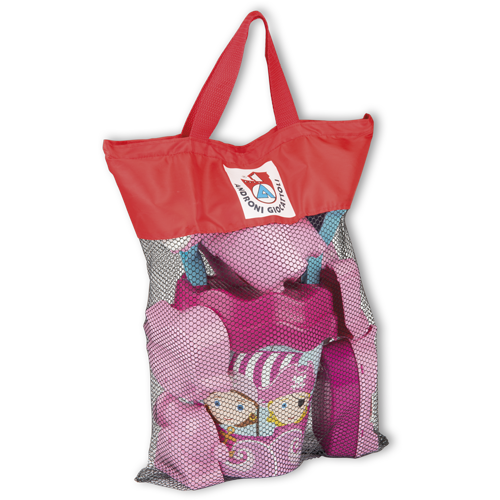 Sada na písek piráti v cestovní tašce - růžová