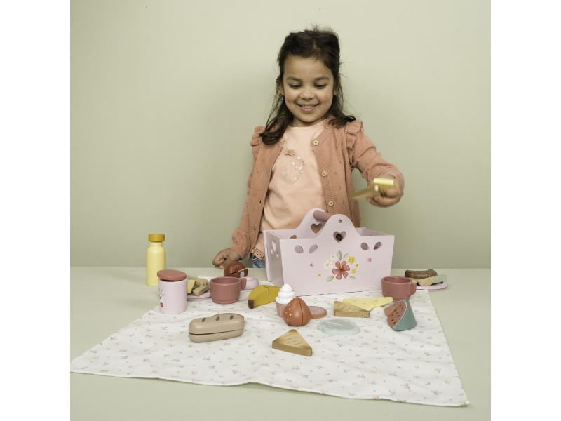 Sada na piknik dřevěná