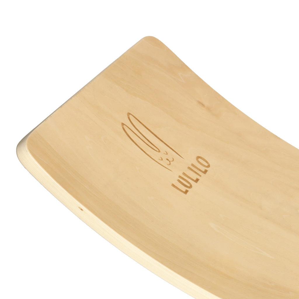 Dětská balanční deska přírodní dřevěná