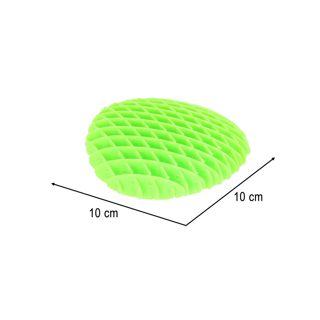 Fidget Worm – senzorická antistresová hračka k mačkání a natahování (zelená)