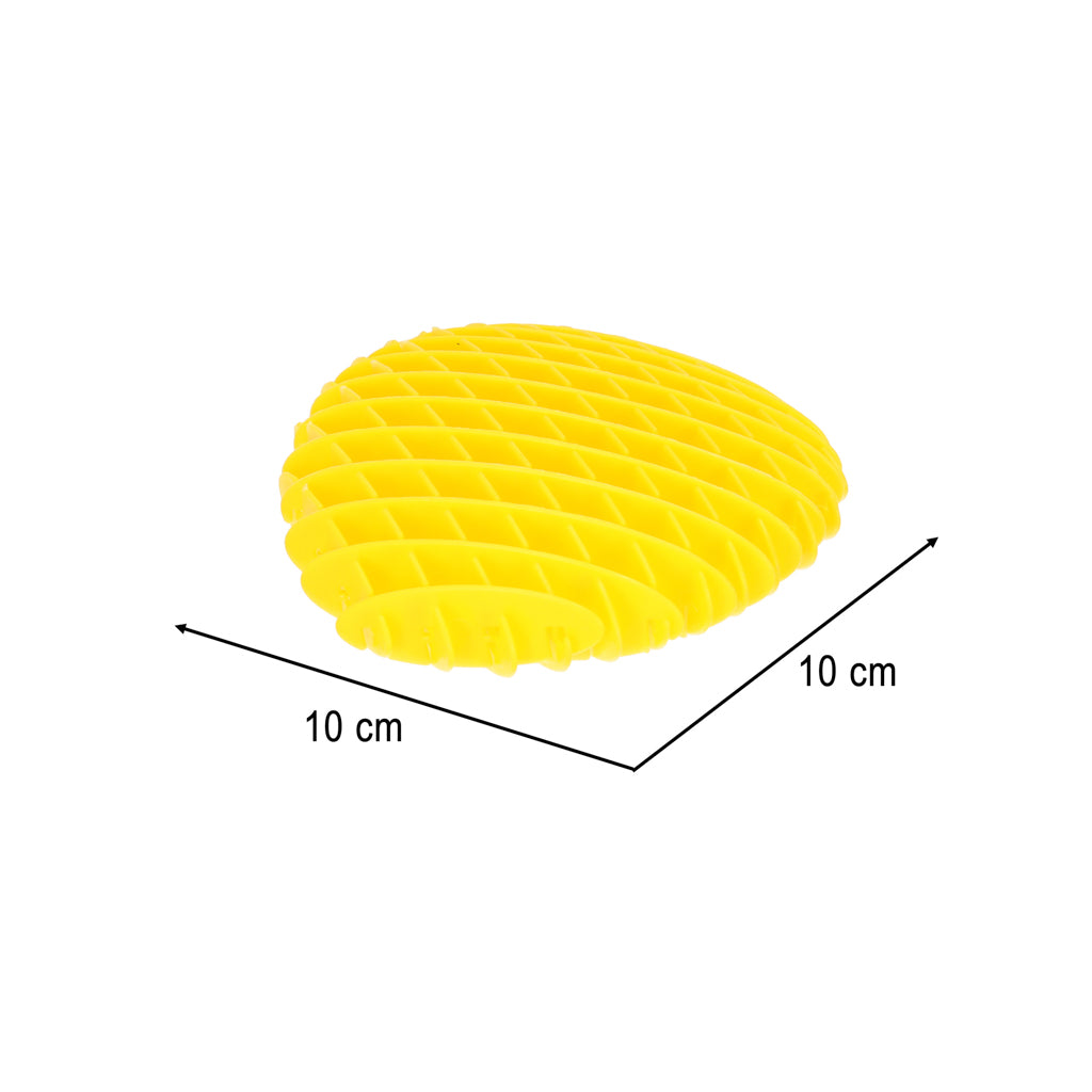 Fidget Worm – senzorická antistresová hračka k mačkání a natahování (žlutá)