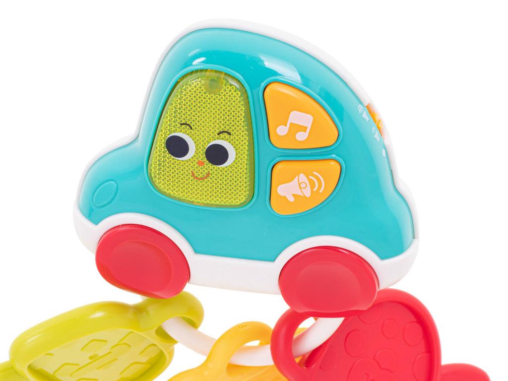 Interaktivní chrastítka ve tvaru klíčů