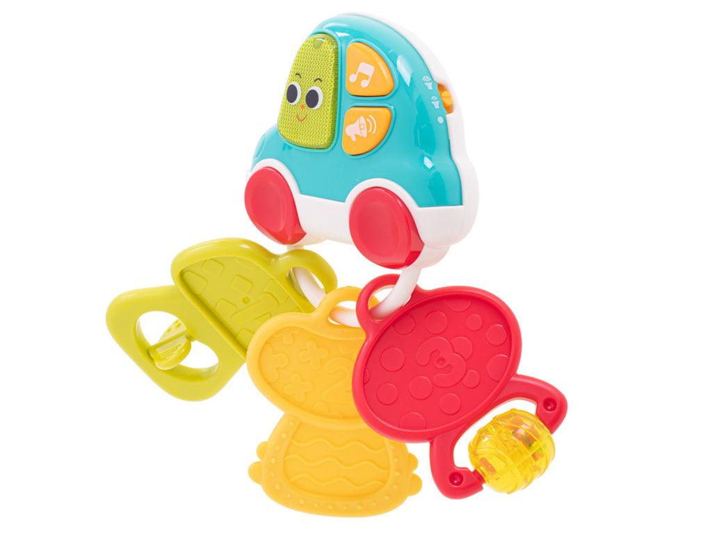 Interaktivní chrastítka ve tvaru klíčů