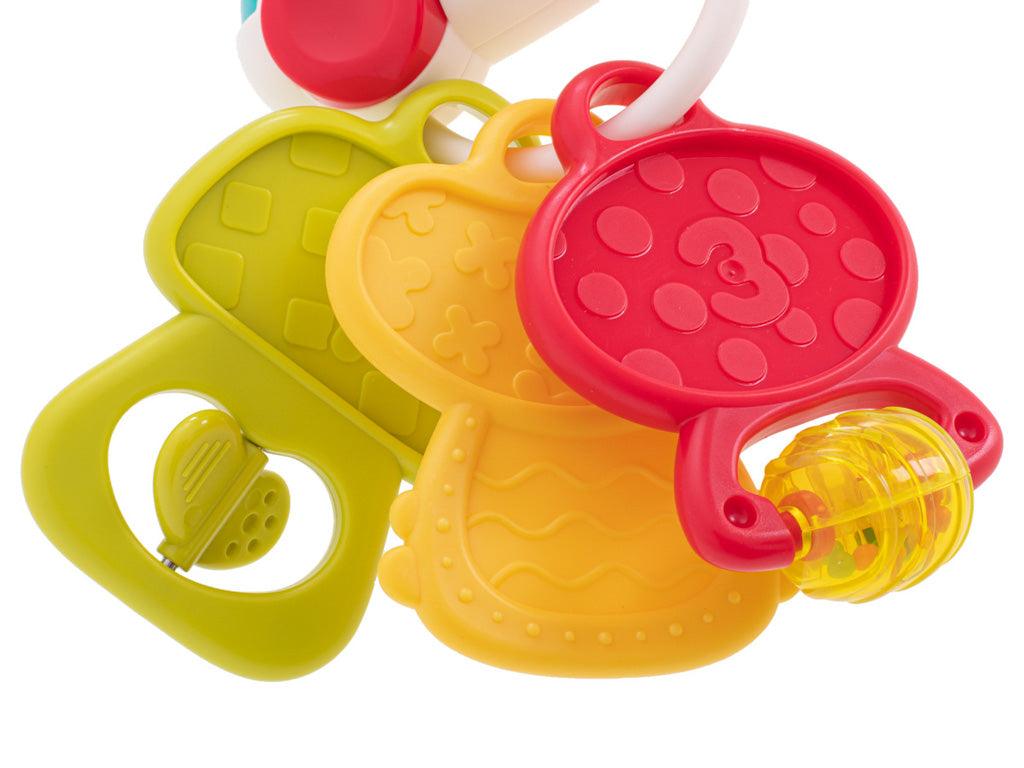 Interaktivní chrastítka ve tvaru klíčů