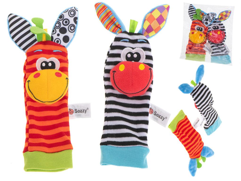 Pár chrastítek na nohy