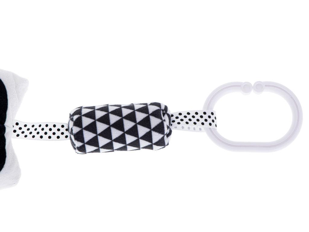 Senzorický chrasticí přívěsek kontrastní sova