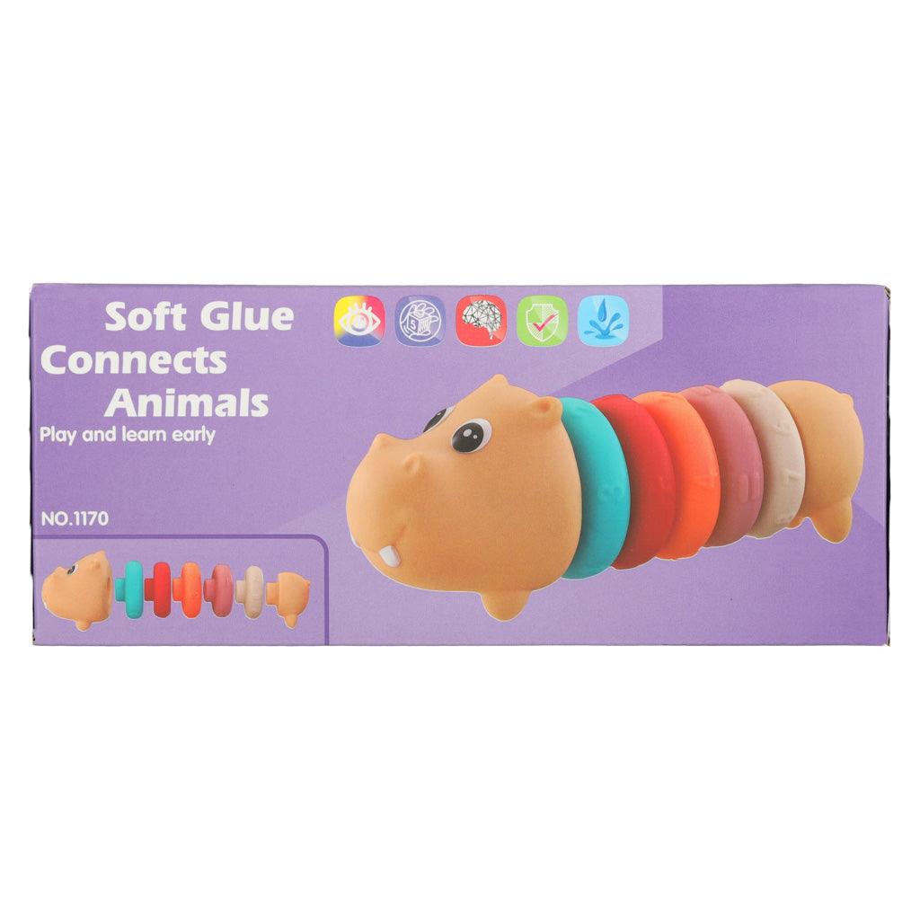 Senzorická skládanka hroch