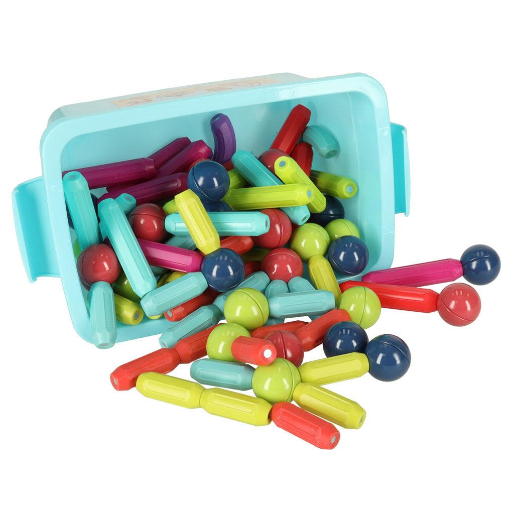 Magnetická stavebnice 100 kostek pro děti
