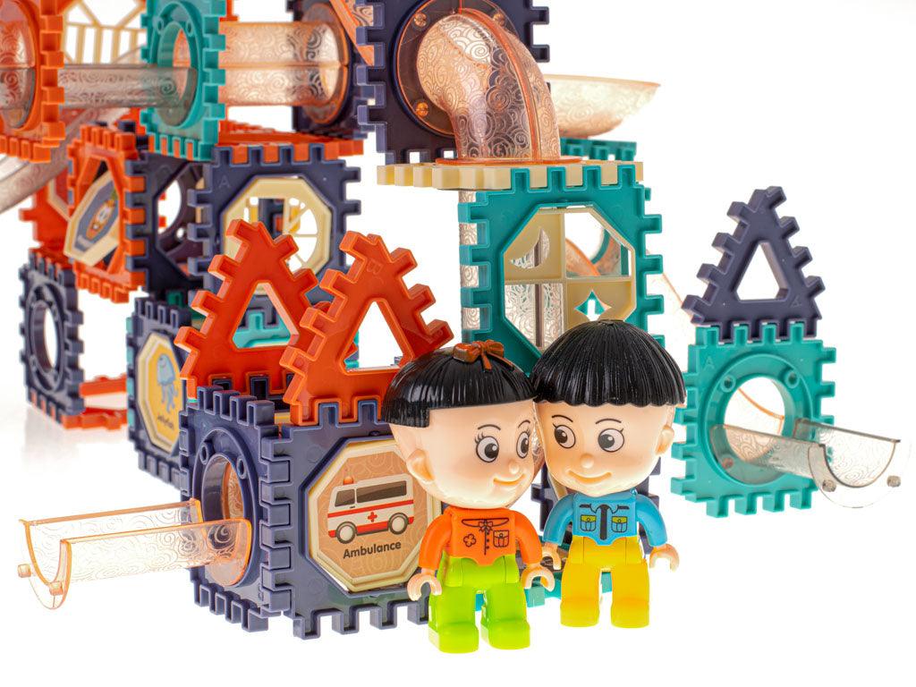 Barevná kuličková dráha 156 dílů