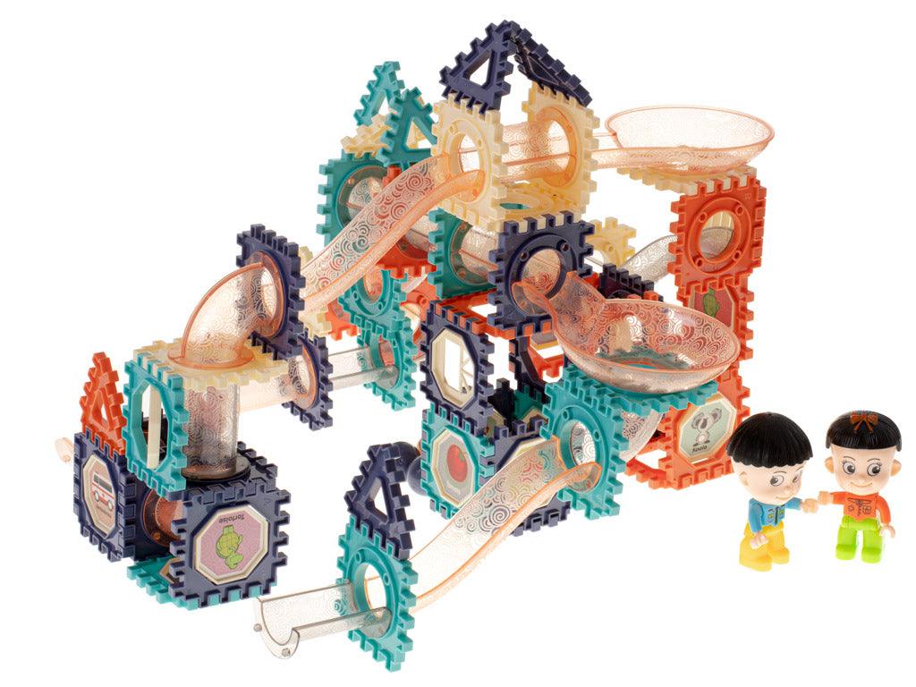 Barevná kuličková dráha 156 dílů