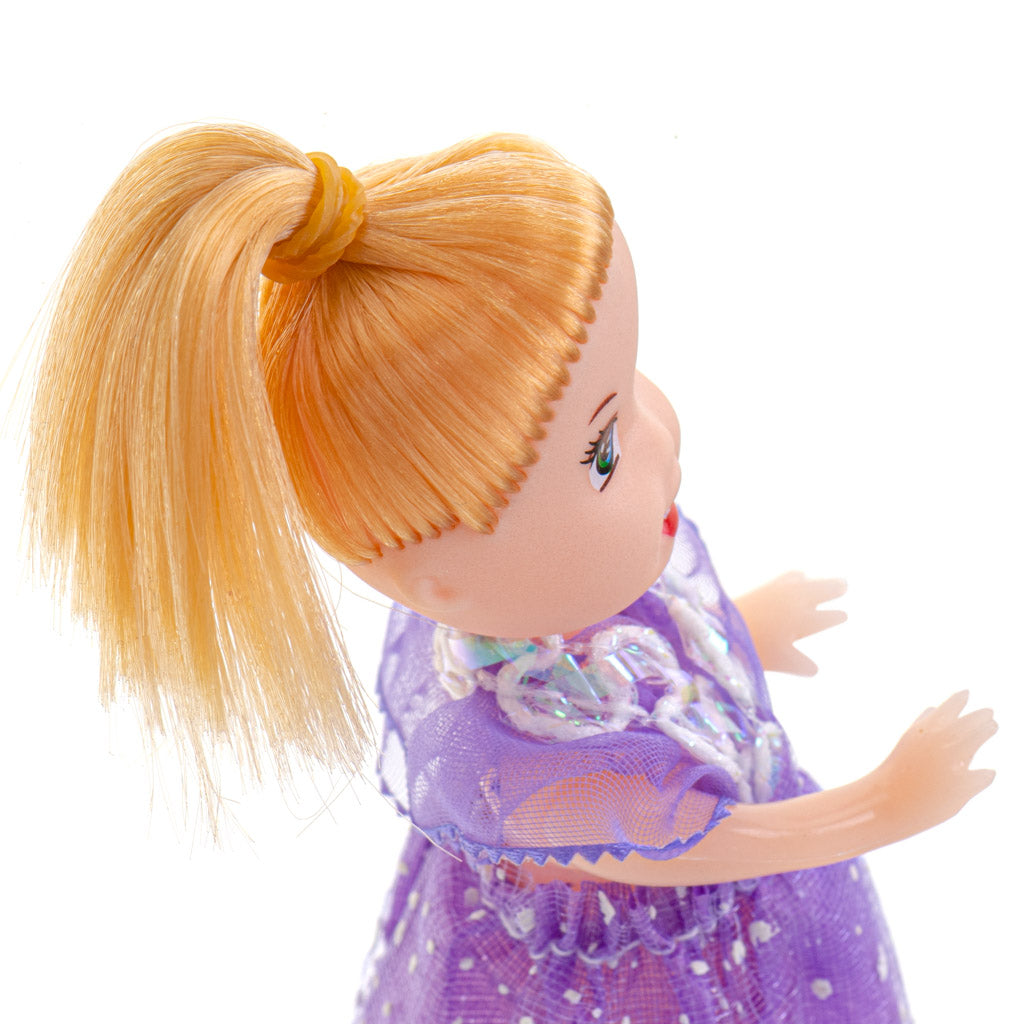 Sada mini panenek do domečku pro panenky – 3 ks (10 cm)