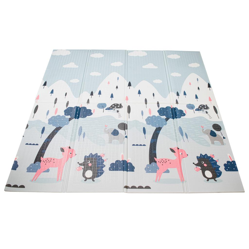 Vzdělávací podložka Ulice/Les 177x158cm