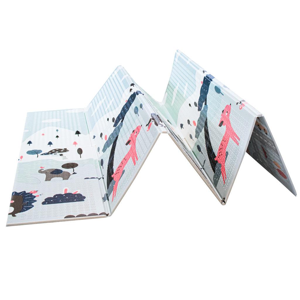 Vzdělávací podložka Ulice/Les 177x198cm