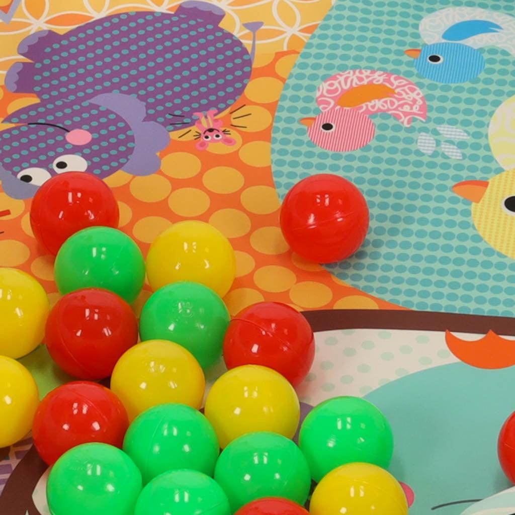 Hrací podložka s chrastítky a míčky