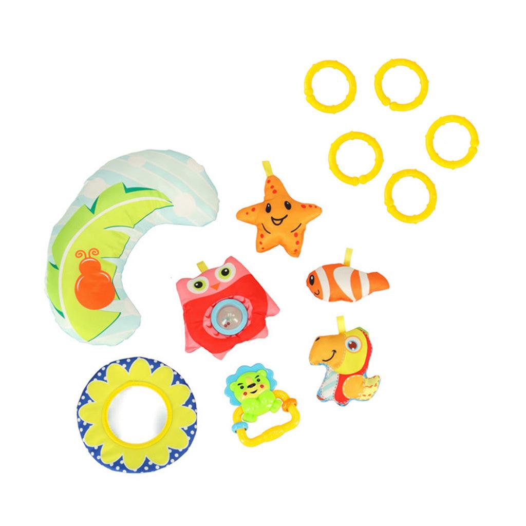 Hrací podložka s chrastítky a míčky