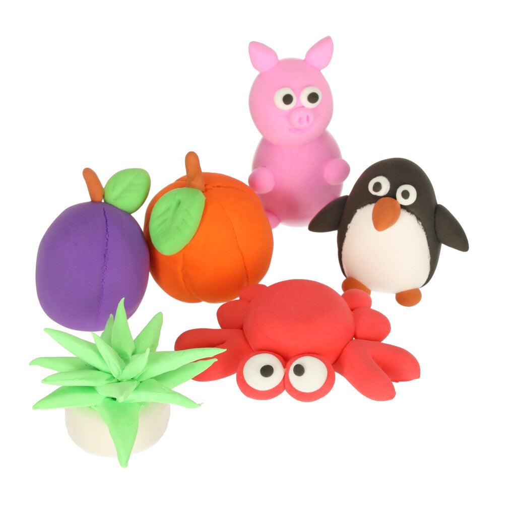 Magic marshmallows plastelína 12 barev s příslušenstvím