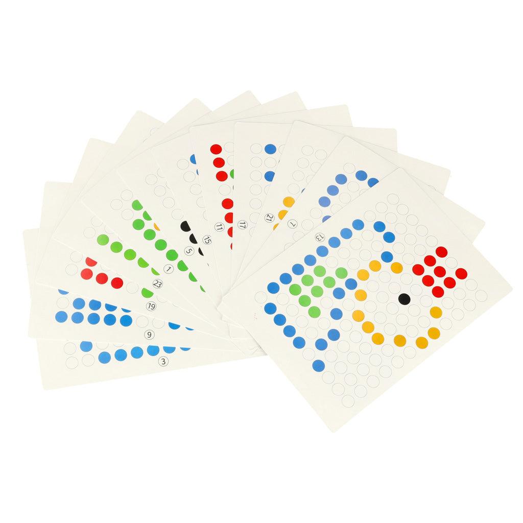 Magnetická tabule s mozajkou Zajíček