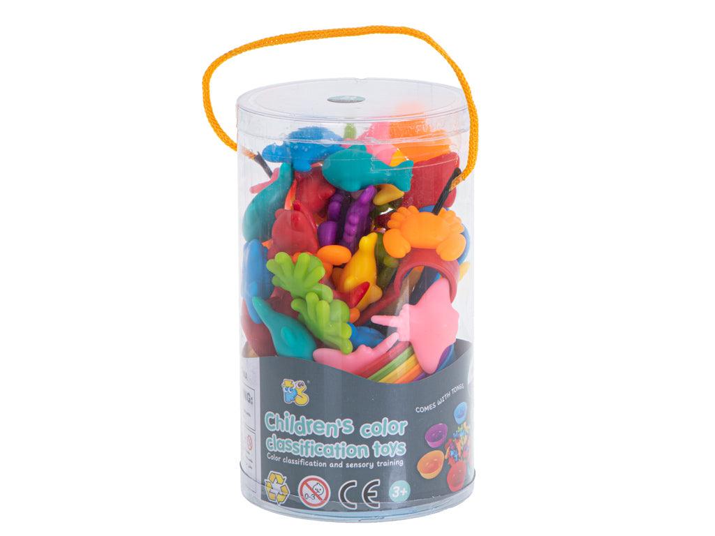 Montessori safari zvířata pro počítání 36 ks