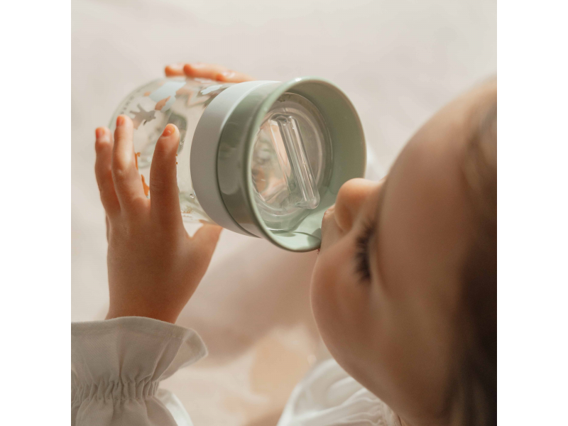 Trénovací hrnek Little Dutch 360° 300 ml 9m+ Farma