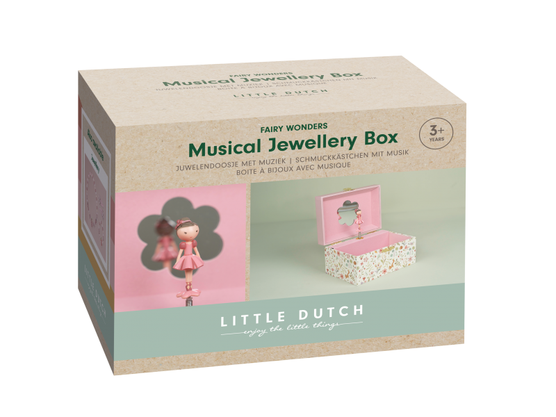 Hudební šperkovnice Rosa