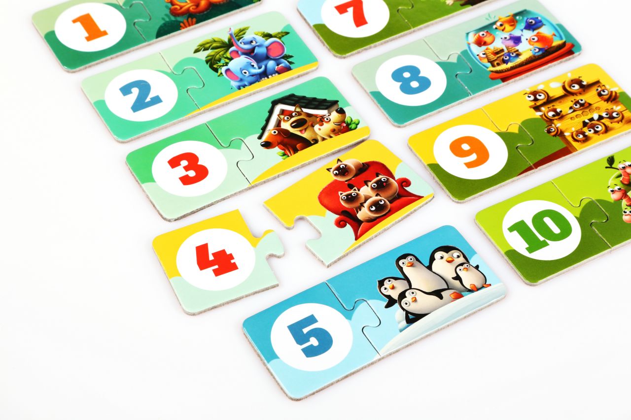 Puzzlika Naučné puzzle - Přátelé (20 dílků)