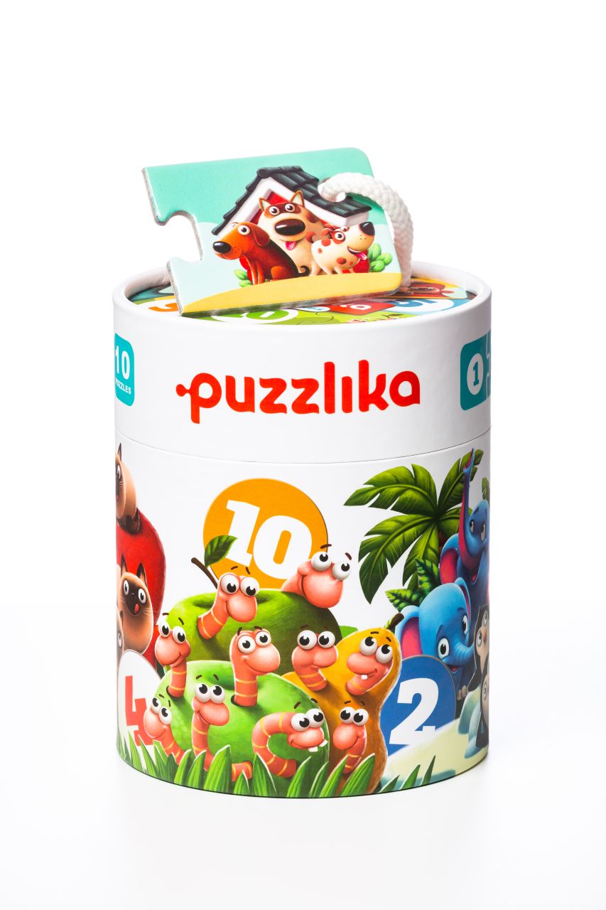 Puzzlika Naučné puzzle - Přátelé (20 dílků)
