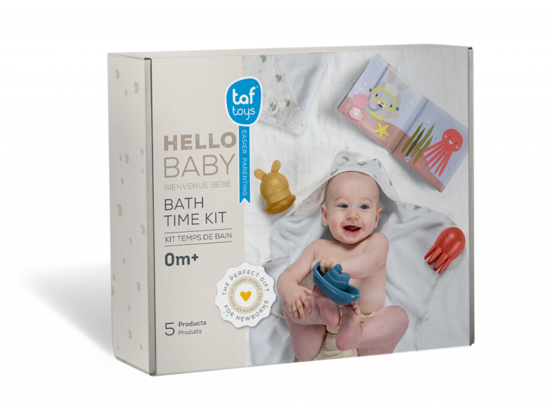 Sada hraček do koupele s osuškou