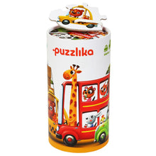 Puzzlika Naučné Puzzle - Auta (20 dílků)