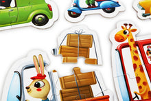 Puzzlika Naučné Puzzle - Auta (20 dílků)