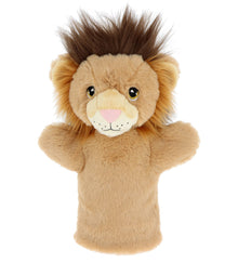 Keel Toys Keeleco Lev - eko plyšový maňásek na ruku 27 cm