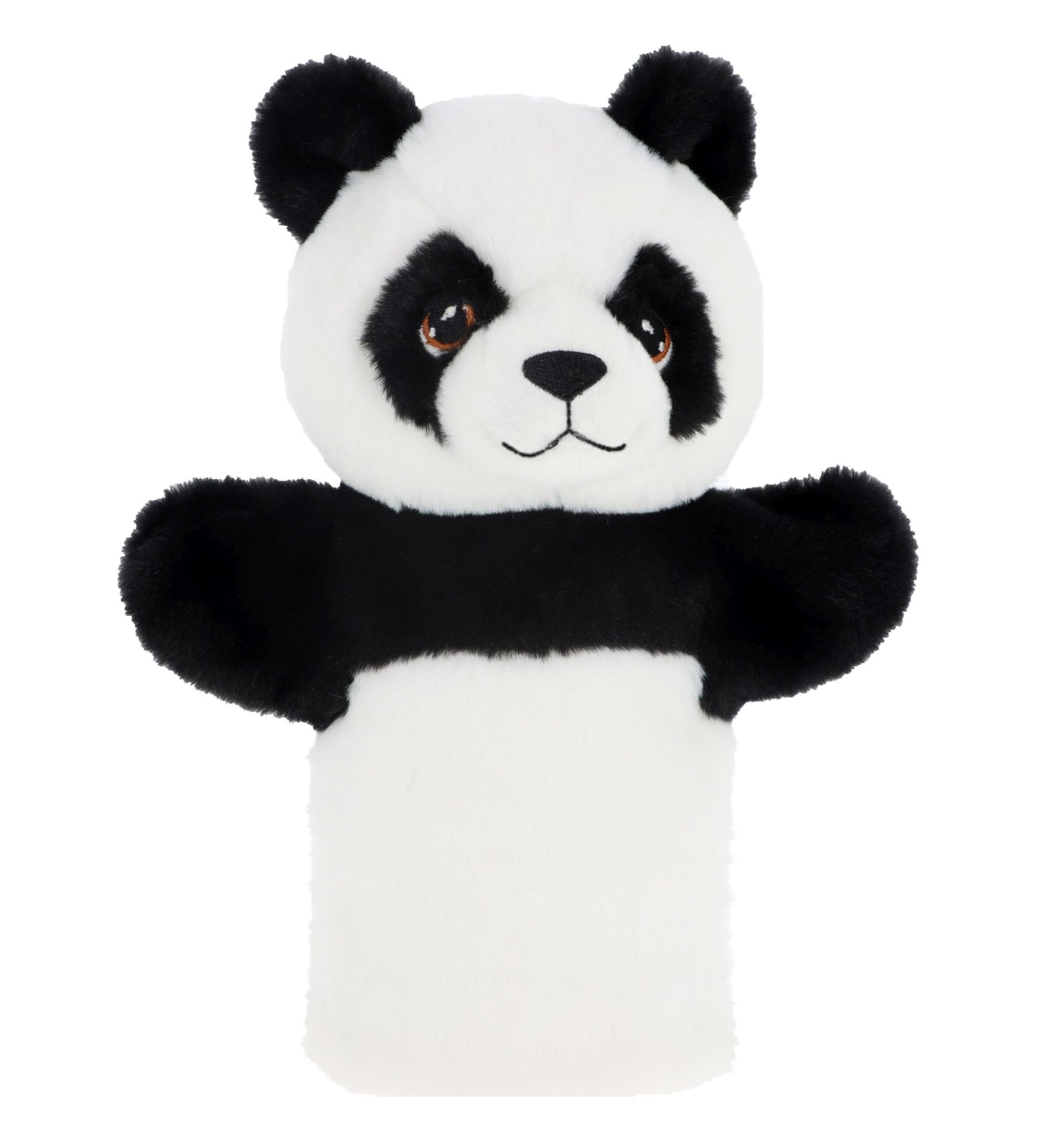Keel Toys Keeleco Panda - eko plyšový maňásek na ruku 27 cm
