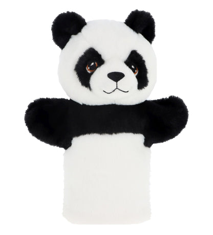 Keel Toys Keeleco Panda - eko plyšový maňásek na ruku 27 cm