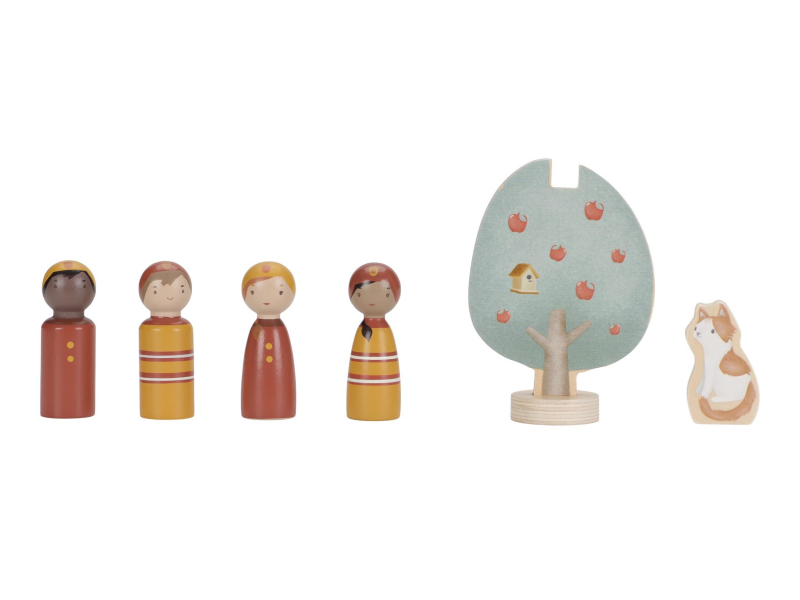 Hasičský náklaďák dřevěný