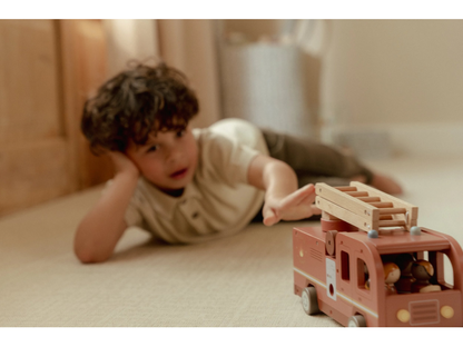 Hasičský náklaďák dřevěný