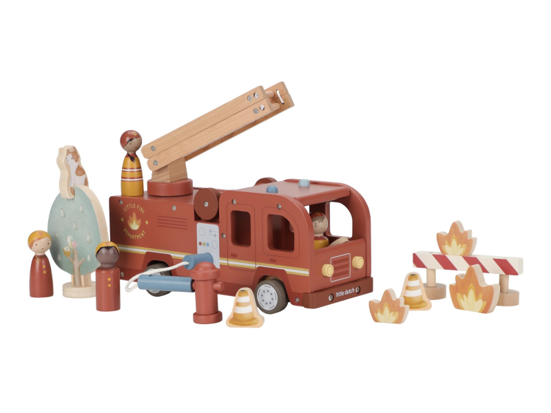 Hasičský náklaďák dřevěný