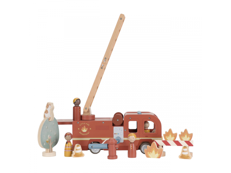 Hasičský náklaďák dřevěný