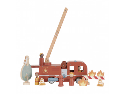 Hasičský náklaďák dřevěný