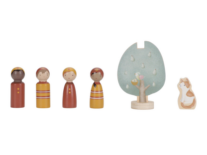 Hasičský náklaďák dřevěný