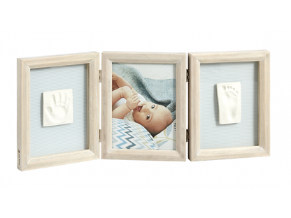 Dřevěný rámeček pro otisk My Baby Touch Double Stormy
