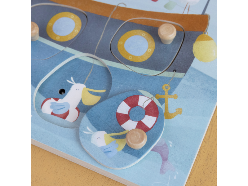 Vkládací puzzle se zvukem Námořnický záliv