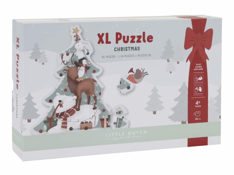 Vánoční XL puzzle