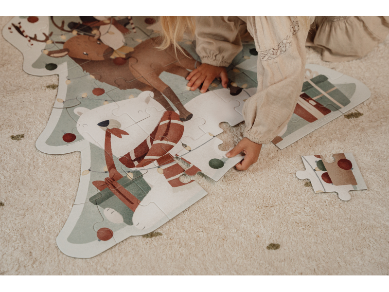 Vánoční XL puzzle