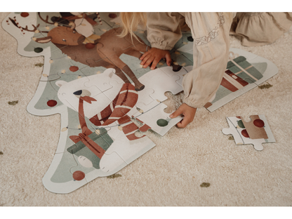 Vánoční XL puzzle