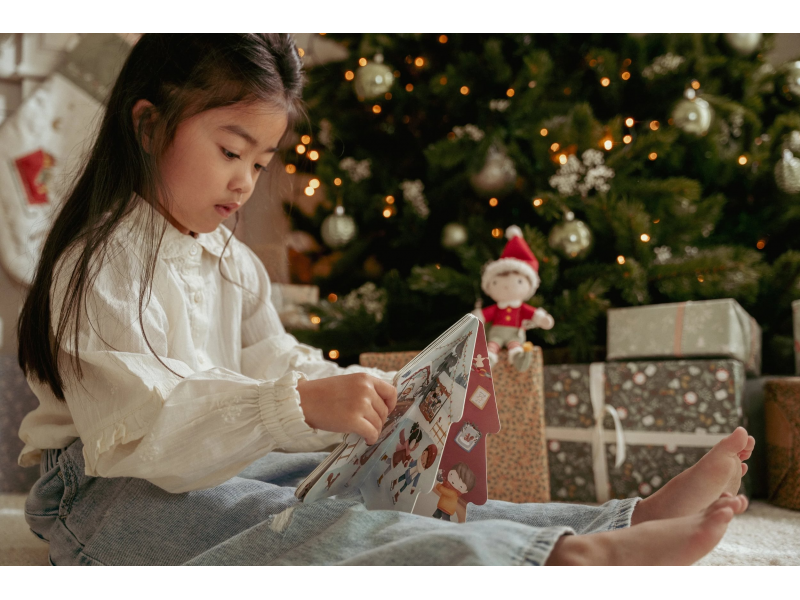 Dárková sada s vánoční knížkou