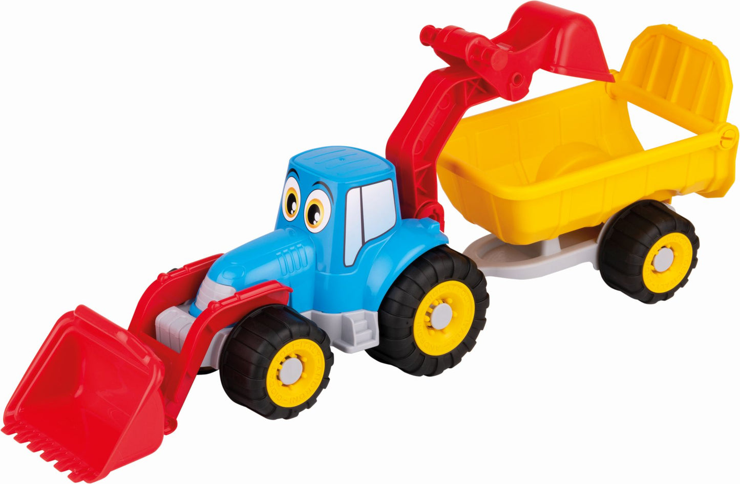 Veselý traktor s vlekem - 55 cm