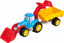 Veselý traktor s vlekem - 55 cm