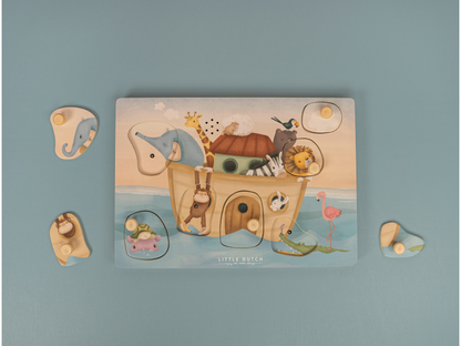 Vkládací puzzle se zvukem Noemova archa
