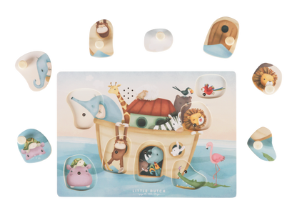 Vkládací puzzle se zvukem Noemova archa