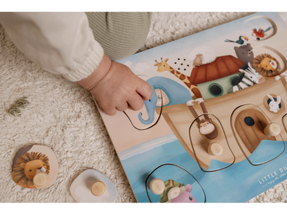 Vkládací puzzle se zvukem Noemova archa